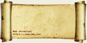 Isidora Kolić vizit kartica